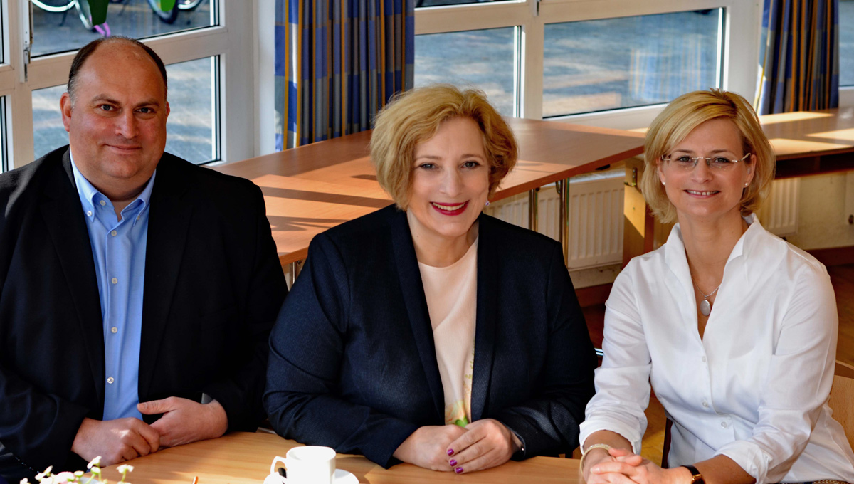 Christian Otten, Dr. Daniela De Ridder und Inga Meyer