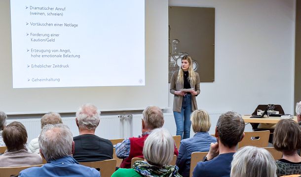 Informationsveranstaltung „Im Alter sicher leben“ der Seniorengruppe "SPD 60 plus"